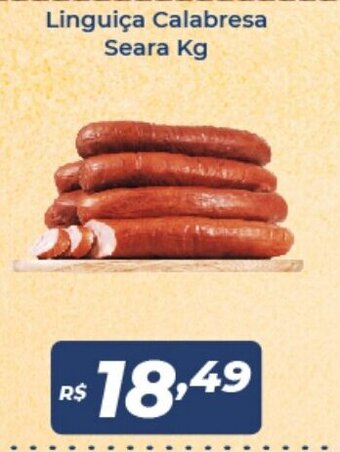 Atakarejo Linguica Calabresa Seara 1kg oferta