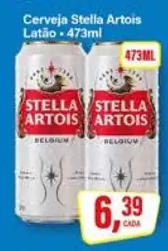 Rede Supermarket Cerveja Stella Artois Latão oferta