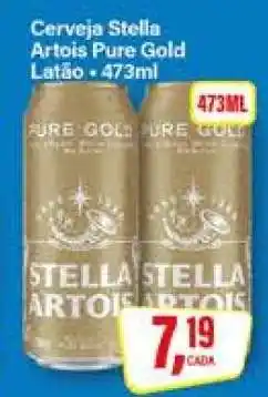 Rede Supermarket Cerveja Stella Artois Pure Gold oferta