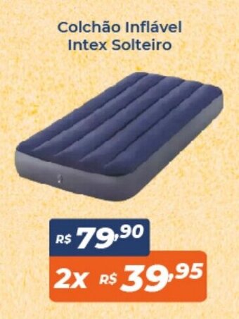 Colchao Inflavel Intex Soleitro