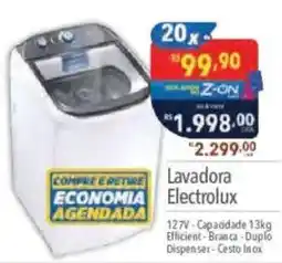 Supermercados Condor Lavadora Electrolux oferta