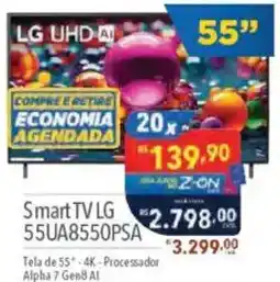 Supermercados Condor Smart TV LG 55UA8550PSA oferta