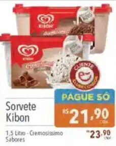 Supermercados Condor Sorvete Kibon oferta