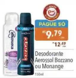 Supermercados Condor Desodorante Aerossol Bozzano ou Monange oferta