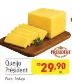 Supermercados Condor Queijo Président oferta