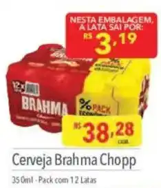 Supermercados Condor Cerveja brahma chopp oferta