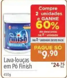 Supermercados Condor Lava-louças em Pó Finish oferta