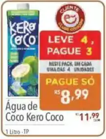 Supermercados Condor Água de Coco Kero Coco oferta