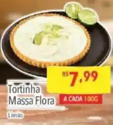 Supermercados Condor Tortinha Massa Flora Limão oferta