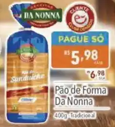 Supermercados Condor Pão de Forma Da Nonna oferta