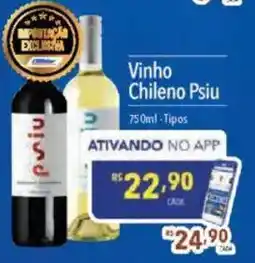 Supermercados Condor Vinho Chileno Psiu oferta
