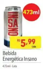 Supermercados Condor Bebida Energética Insano oferta