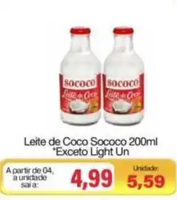 Spani Atacadista Leite de Coco Sococo oferta