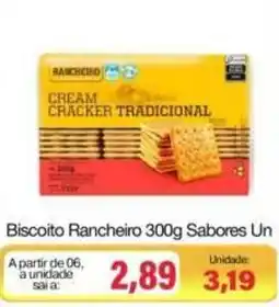 Spani Atacadista Biscoito Rancheiro 300g Sabores Un oferta