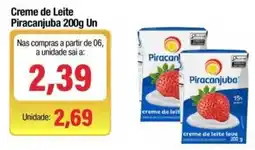 Spani Atacadista Creme de Leite Piracanjuba oferta