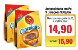 Spani Atacadista Achocolatado em Pó 3 Corações oferta