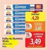Atacadão Wyda - folha de aluminio oferta