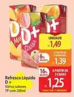 Atacadão Sabores - refresco líquido oferta