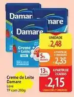 Atacadão Damare - creme de leite oferta