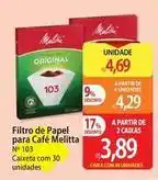 Atacadão Melitta - filtro de papel para café oferta