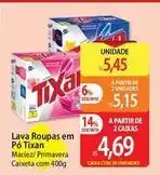 Atacadão Tixan - lava roupas em pó oferta