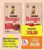 Atacadão Bonzo - alimento para cães oferta