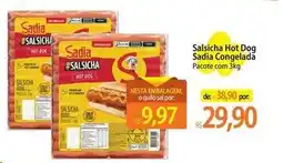 Atacadão Sadia - salsicha hot dog oferta