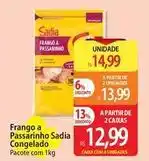 Atacadão Sadia - frango a passarinho congelado oferta