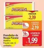 Atacadão Paraná - prendedor de roupa oferta