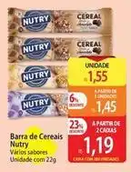 Atacadão Nutry - barra de cereais oferta