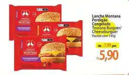 Atacadão Montan - lanche a perdigao congelado oferta