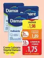 Atacadão Damare - creme culinario vegetal oferta
