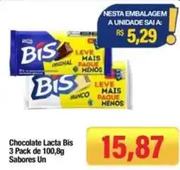 Spani Atacadista Chocolate lacta bis oferta