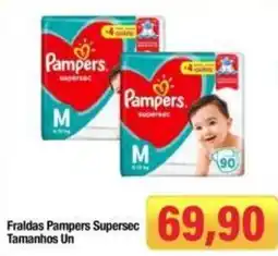 Spani Atacadista Fraldas Pampers Supersec oferta