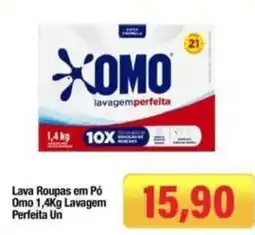 Spani Atacadista Lava Roupas em Pó Omo 1,4Kg Lavagem Perfeita Un oferta
