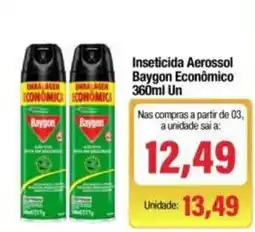 Spani Atacadista Inseticida aerossol baygon econômico oferta