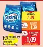 Atacadão Guarani - lava roupas em pó oferta