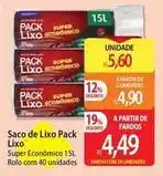 Atacadão Super - saco de lixo pack oferta