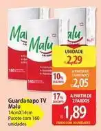 Atacadão Malu - guardanapo tv oferta