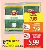 Atacadão Scotch brite - esponja oferta