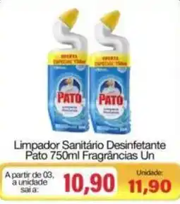 Spani Atacadista Limpador Sanitário Desinfetante Pato Fragrâncias oferta