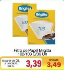 Spani Atacadista Filtro de Papel Brigitta oferta