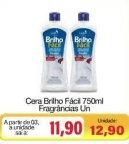Spani Atacadista Cera brilho fácil fragrâncias ún oferta