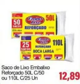 Spani Atacadista Saco de lixo embalaxo reforçado oferta