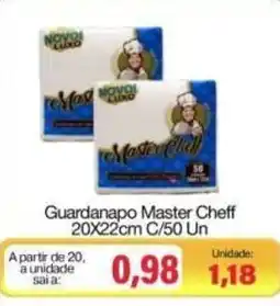 Spani Atacadista Guardanapo master cheff oferta
