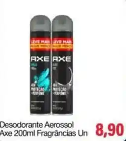 Spani Atacadista Desodorante Aerosol Axe 200ml Fragrâncias Un oferta