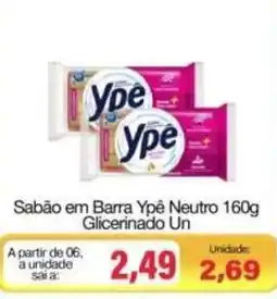 Spani Atacadista Sabão em Barra Ypê Neutro Glicerinado oferta