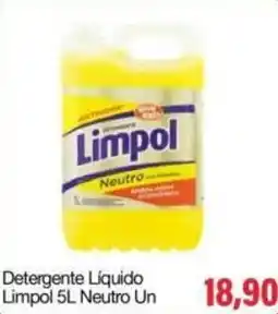 Spani Atacadista Detergente Líquido Limpol 5L Neutro Un oferta