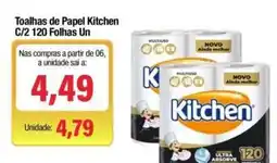Spani Atacadista Toalhas de Papel Kitchen oferta