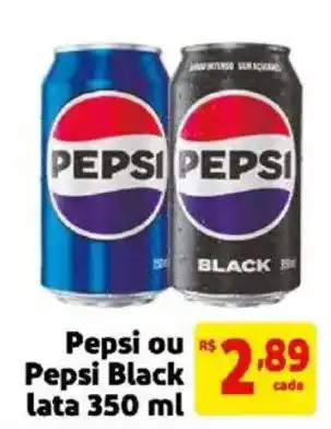 Pepsi ou Pepsi Black